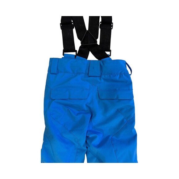 Spyder Propulsion Insulated Ski Snow Pants Blue Black Suspenders Size 3 Toddler - Picture 12 of 15
